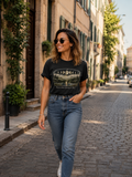 Rooted in Nature Moon Phase Tee | Women's Nature Inspired Graphic T-Shirt, Boho Celestial Forest T-shirt | Hiking & Camping Tee