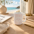 Money Manifestation Mug | Affirmation Coffee Mug for Women | Pink Ceramic Mug | Christmas Gift for Her