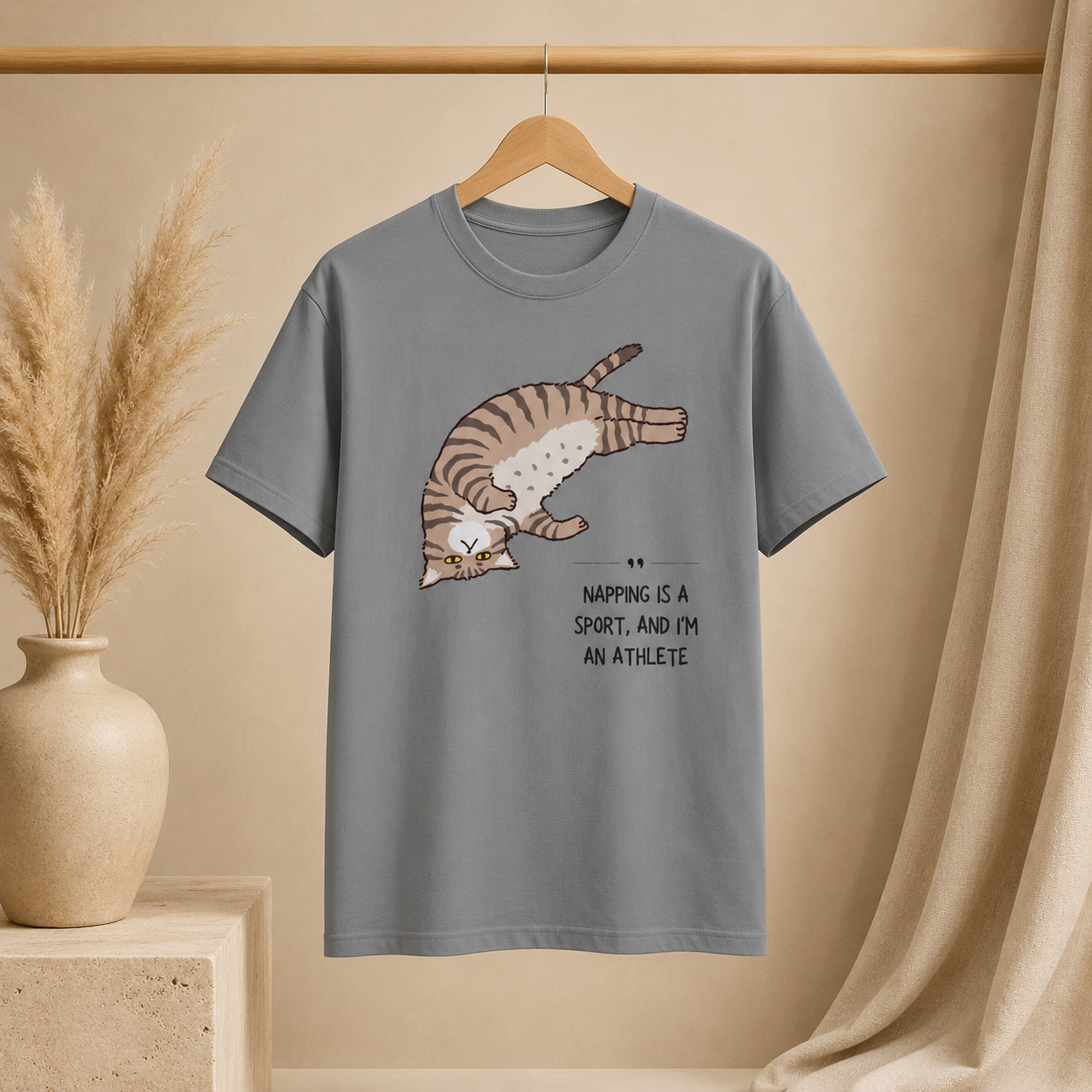 Cute Cat Lover T-Shirt for Women | Funny Cat Mom Comfort Colors Tee