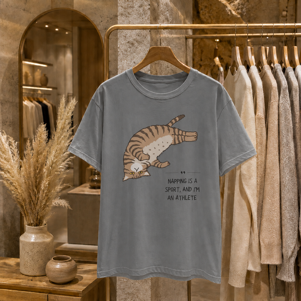 Cute Cat Lover T-Shirt for Women | Funny Cat Mom Comfort Colors Tee