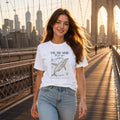 You Are More Than You Imagine Whale Graphic Tee for Women | Inspirational Ocean Tee