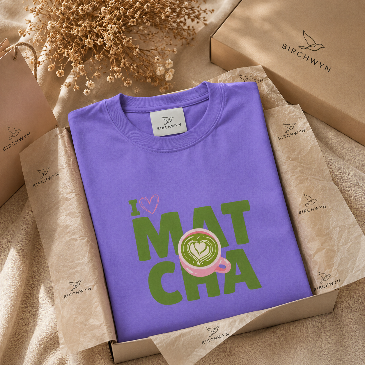 I Love Matcha T-Shirt | Cute Matcha Lover Gift for Women