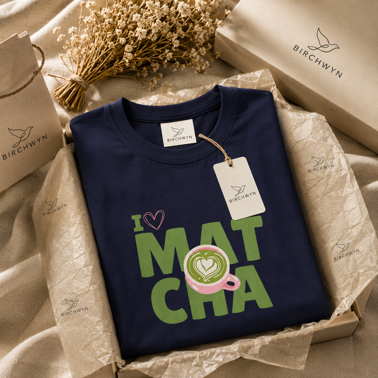 I Love Matcha T-Shirt | Cute Matcha Lover Gift for Women