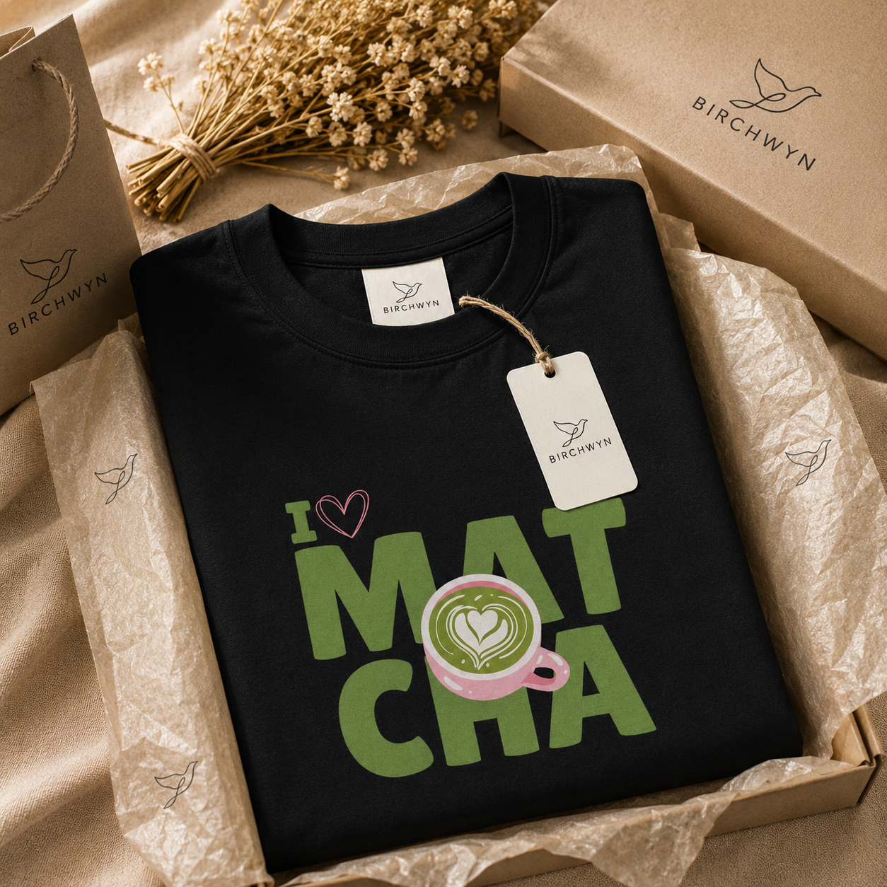 I Love Matcha T-Shirt | Cute Matcha Lover Gift for Women