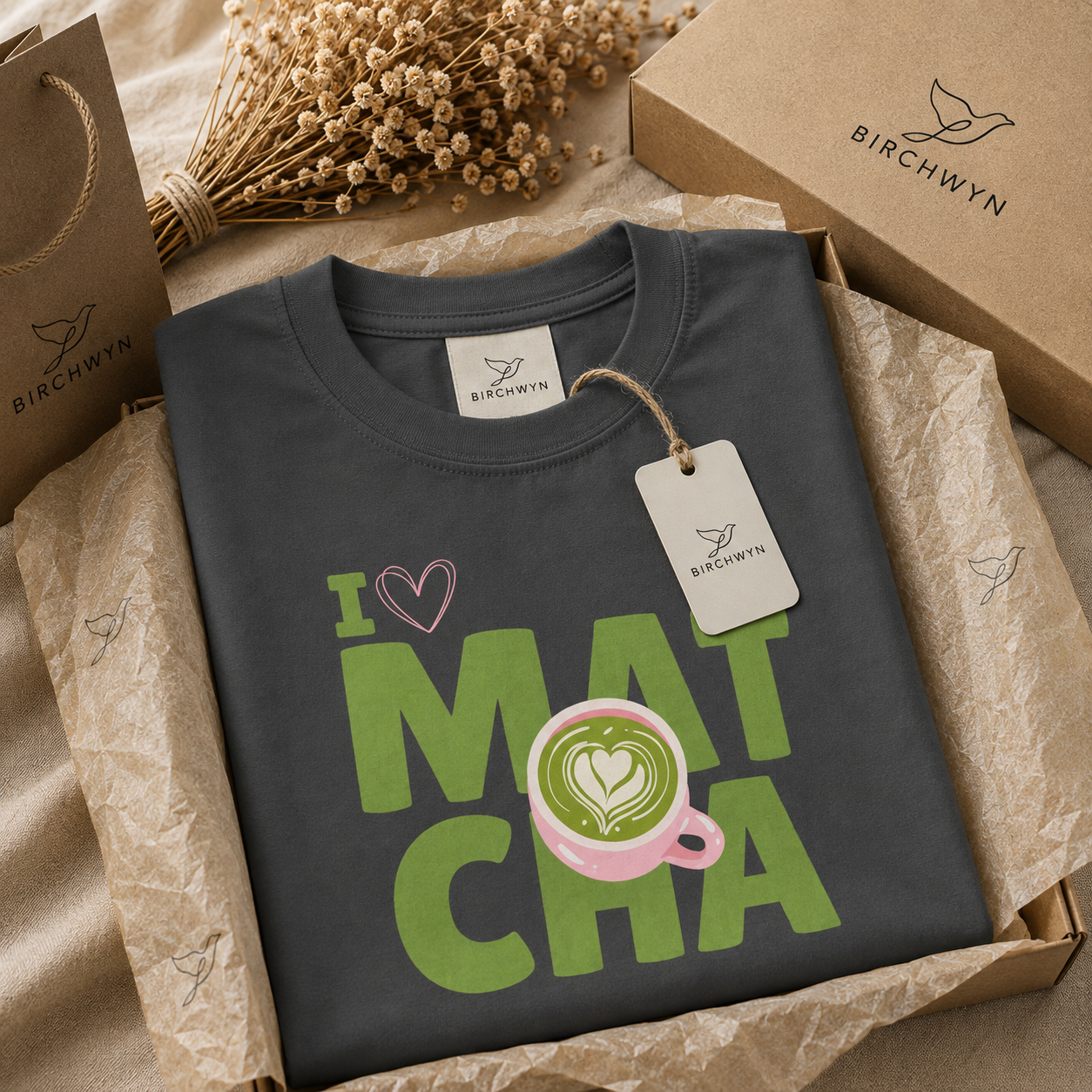 I Love Matcha T-Shirt | Cute Matcha Lover Gift for Women